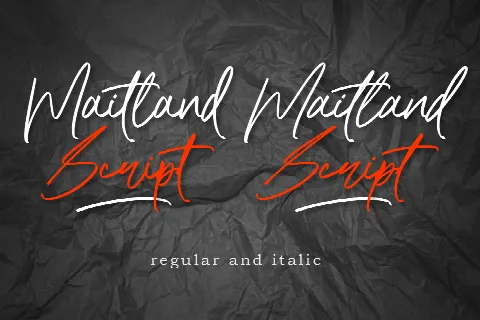 Maitland Script