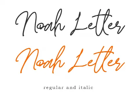 Noah Letter